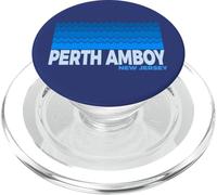 Perth Amboy NJ - Perth Amboy New Jersey Aquatic PopSockets PopGrip pour MagSafe