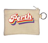 Perth Australia Porte-monnaie coloré avec logo 3D Beige