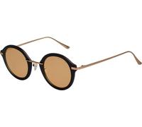 PERTH Lunettes de soleil rondes en métal hommes-femmes