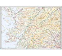 Perth - PH - Carte murale à code postal - Papier