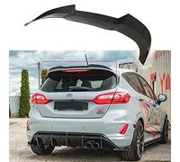 PERTID Becquet Toit Aile Spoiler pour F-ord Fiesta St MK8 2018 2019 2020, Voiture Aileron Coffre Plastique ABS Spoiler Lèvre Design Sport Performance Voiture Housse Aile Accessoires