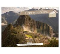 Peru - Bunte Vielfalt von Machu Picchu bis zur Atacama Wüste (Wandkalender 2026 DIN A4 quer), CALVENDO Monatskalender: Peru fasziniert mit schillernden Farben und einmaliger Kultur
