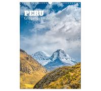 Peru - Einzigartige Landschaften (Wandkalender 2026 DIN A3 hoch), CALVENDO Monatskalender: Das Land der Gletscher und Sanddünen