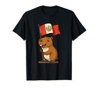 Peru Flag Peruvian Capybara Andean Pride Vibes T-Shirt