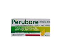 Perubore capsules pour inhalation par vapeur boite de 15
