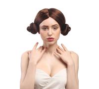 Perücke Femme Carnaval Bayern Magd Madel Tracht Dutts Côtés Brun