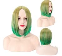 Perücke für Fasching Nachtleben CluI Party Dress Up Perücke Soft Sister Daily Air Bangs Lolita Oma Grey Gradient Cos Wig Pear Flower Head Farbe: Pl-105