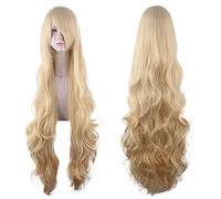 Perücke für Karneval Nachtleben CluI Party Dress Up Perücke 1 Meter Universal langes lockiges Haar 100 cm langes lockiges Haar jeden Tag Harajuku süßes Mädchen 14 Farben Cos Perücke große Welle locki