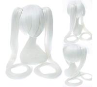 Perücke für Miku Senbon Sakura Hatsune Snow Hatsune Sakura Hatsune Albino Hatsune Kamamori Sanae Cosplay Perücke Farbe: CY120-16 (Snow White)