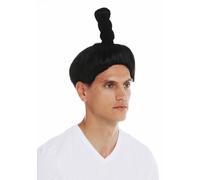 Perücke Halloween Karneval Hommes Femmes Samouraï Chinois Japonais Guerrier