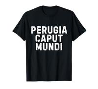 Perugia Caput Mundi Città Simpatica Uomo Donna Bambino T-Shirt