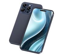 Perusha Faux modèle de téléphone [Sans logo] Écran factice ne fonctionne pas réplique téléphone jouet pour 15 Plus/Pro/Pro Max (pour écran couleur bleu 15 Pro max)