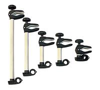 Peruzzo Bras de fixation Braccetto 3D Long Terza Bici – Aluminium – Pour 3 vélos – Beige/Noir