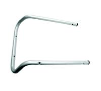Peruzzo Arceau supérieur en aluminium pour porte-vélos Padova 1630mm Gris