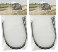 Peruzzo - Extensions de sangle en plastique pour support de roue - Vendues par paires - Compatibles avec porte-vélos Zéphyr, Pure Instinct et Parma - Idéales pour vélos à roues larges (Lot de 2)