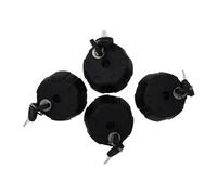 Peruzzo 365/4 Crochet Antivol pour Porte-Vélos,1 Unité, Black