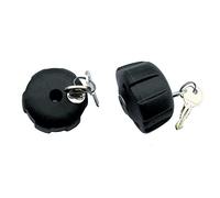 PERUZZO PE 365/2 Kit 2 Crochets sécurité antivol x Porte-vélos, Black