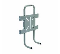 Peruzzo Plaque de fixation pour porte-vélos et porte-skis en acier Stelvio Gris