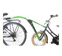 PERUZZO Plastique Attelage de remorque pour vélo Trail Angel ,Taille unique, vert X 10/20