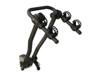 Peruzzo - Porte-vélo Attelage Arezzo 2 Vélos - Noir - Compatible Fat Bike - Charge Max 30 kg - Inclinable pour Accès Coffre - Installation Facile - Pliable pour Rangement - Fixation Boule d'Attelage