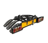 Peruzzo Porte-vélos inclinable universel pour crochet de remorquage Siena 3 Noir