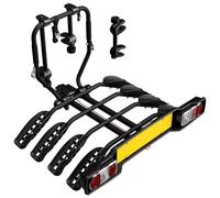 Peruzzo Porte-vélos inclinable universel pour crochet de remorquage Siena 4 Noir