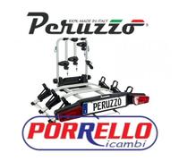 Peruzzo Zephyr Portabici 3 Vélos en Aluminium Attelage Remorque 13 Pôles 713/3E