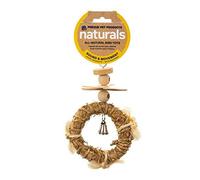 Pervue Pet Products Jouet pour Oiseau en Forme de Couronne avec Son Naturel 10,2 x 3,8 x 20,3 cm