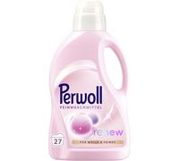 Perwoll Lessive laine et fine (27 brassées), détergent doux qui nettoie en douceur, lisse et renouvelle les fibres et empêche le boulochage, avec la technologie Triple Renew