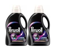 Perwoll Renew Black Lessive 2 x 27 WL (54 lavages), lessive douce nettoie en douceur et renouvelle les couleurs foncées et les fibres pour tous les textiles sombres, avec technologie Triple Renew