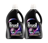 Perwoll Renew Black Lessive 2x52 WL (104 lavages), lessive douce nettoie en douceur et renouvelle les couleurs foncées et les fibres, pour tous les textiles foncés, avec technologie Triple Renew