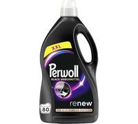 Perwoll Renew Black Lessive (80 lavages), lessive douce nettoie en douceur et renouvelle les couleurs foncées et les fibres pour tous les textiles foncés, avec technologie Triple Renew