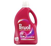 Perwoll Renew Color Lessive (52 lavages), lessive douce nettoie en douceur et renouvelle les couleurs et les fibres, pour tous les textiles colorés, lessive Color avec technologie Triple Renew