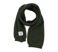 Pesaat Coton Enfant Écharpe Fille Garçon Cache Cou Pour Bébé Autumn Hiver Tricoté Écharpe (Mousse)