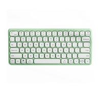 Pesderty 1 PCS 2.4G Laptop Multi-Device Connection Clavier Adapté pour Ordinateur de Bureau Tablette Vert