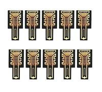 Pesderty 10 PièCes Portable Portable Signal Enhancement Stickers Booster SP11 Pro Antenne Signal Amplificateur pour Smart Phones