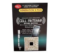 Pesderty 10PCS Autocollants D'AméLioration du Signal Booster Gen X Amplificateur de Signal D'Antenne pour Toutes de Camping de TéLéPhones Intelligents,Argent