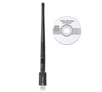 Pesderty 1Set USB3.0 Bluetooth5.1 Receiver 2.4G 5GHz Dual Band Wireless Receiver Plastique pour PC