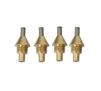 Pesderty 4 Pcs Sablage Machine Remplacement Accessoires AéRographe Nib Buse en Laiton Sablage Stylo À L'Aide D'Accessoires