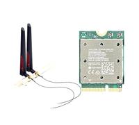 Pesderty Adaptateur sans WiFi7 QCNCM865 Tri-Bande 2.4Gbps 2.4G/5G/6Ghz avec Bluetooth 5.4 pour Réseau sans Wi-FI pour Win11