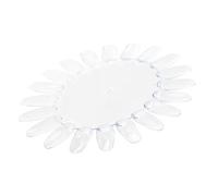 Pesderty Affichage la roue de pratique des tips de l' art des ongles faux acrylique UV