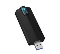 Pesderty AX1800M USB Wifi6 Adaptateur USB USB3.0 Double Bande 2,4 GHz/5 GHz Accessoire Carte Réseau sans Carte Réseau Haut Débit