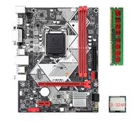 Pesderty B75-H + I3-3240 CPU + 1X8G DDR3 1600 MHz RAM LGA 1155 USB 3.0 SATA 3.0 Carte Mère de Bureau Pièces de Carte Mère D'Ordinateur