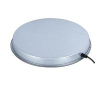 Pesderty Base D'Abreuvoir pour Volaille avec Cordon d'alimentation de 6,4 Pieds et Thermostat Prise UE 37x37x4cm