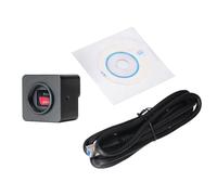 Pesderty Caméra de Microscope USB 4K UHD, Caméra Numérique USB 8 MP avec Capteur 1/1,8", Interface USB 2.0 Durable et Facile à Utiliser