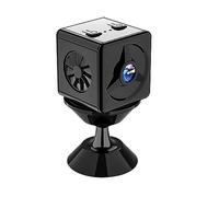 Pesderty Caméra Sans en Plastique Magnétique WiFi Mini Nanny Cam Caméra Sans 720P avec Détection de Mouvement pour la Sécurité Du Bureau à Domicile