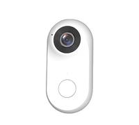 Pesderty Caméra Sportive Miniature WiFi 2MP pour Activités de Plein Air, Vélo, Randonnée. Enregistreur Vidéo HD 1080P avec Aimant et Carte Mémoire de 32 Go. Facile à Utiliser. Couleur Blanche.