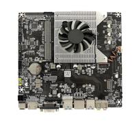 Pesderty Carte Mère N100 Mini ITX Quad Core pour Ordinateur Mini Hôte HTPC Publicité Contrôle Industriel Carte Mère