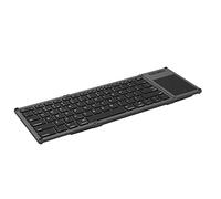 Pesderty Clavier Bluetooth Pliable Clavier Tactile Pliable Clavier Pliable sans Bluetooth 78 Touches Touchpad Clavier Rechargeable pour iOS, Android, PC Tablette Portable