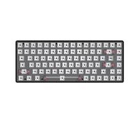 Pesderty Clavier MéCanique RemplaçAble à Chaud 84 Touches 3 Modes Bluetooth 2.4G Kit de Clavier MéCanique Personnalisé sans Noir